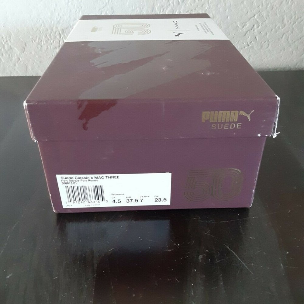 Puma Suede Classic Mac 3 Lipstick Port Royale - Picture 6 of 6